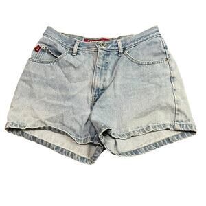 Vintage No Excuses High Rise Denim Jean Shorts Size 11/12